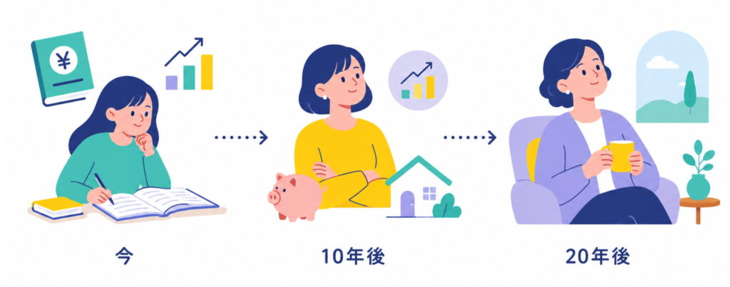 若いうちの学びほど長く効いてくる