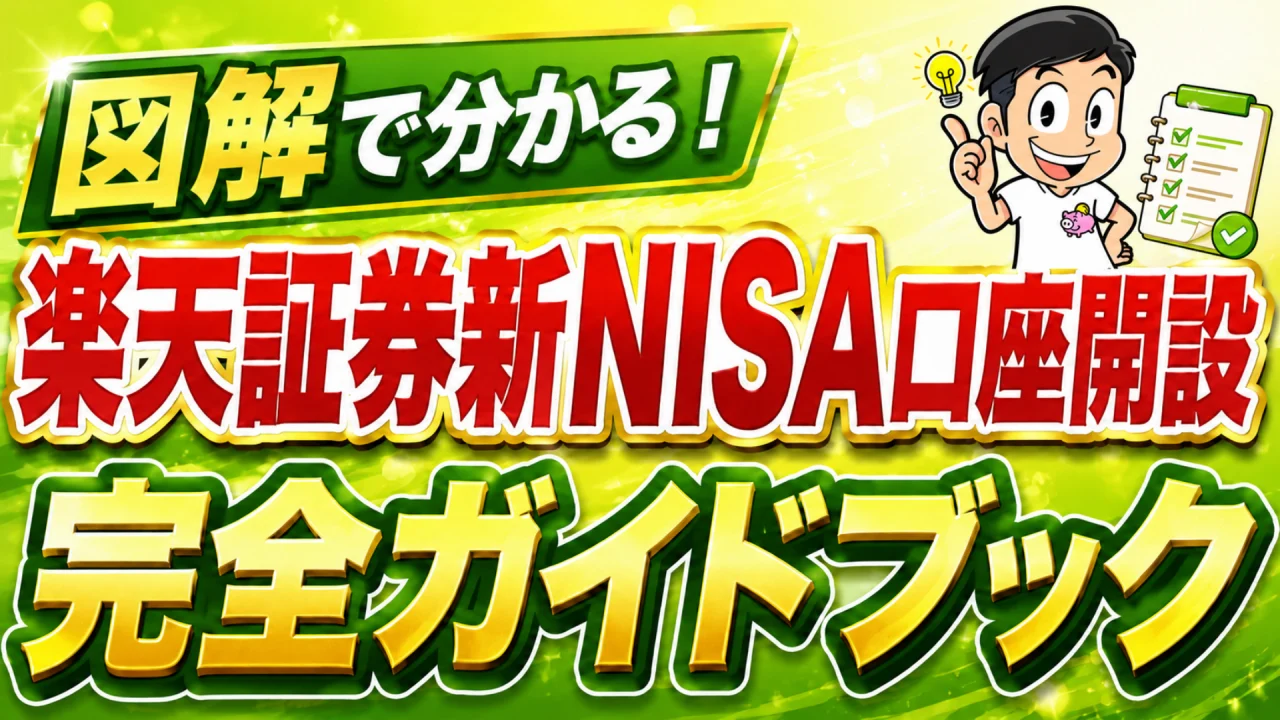 楽天証券 新NISA口座開設 完全ガイドブック